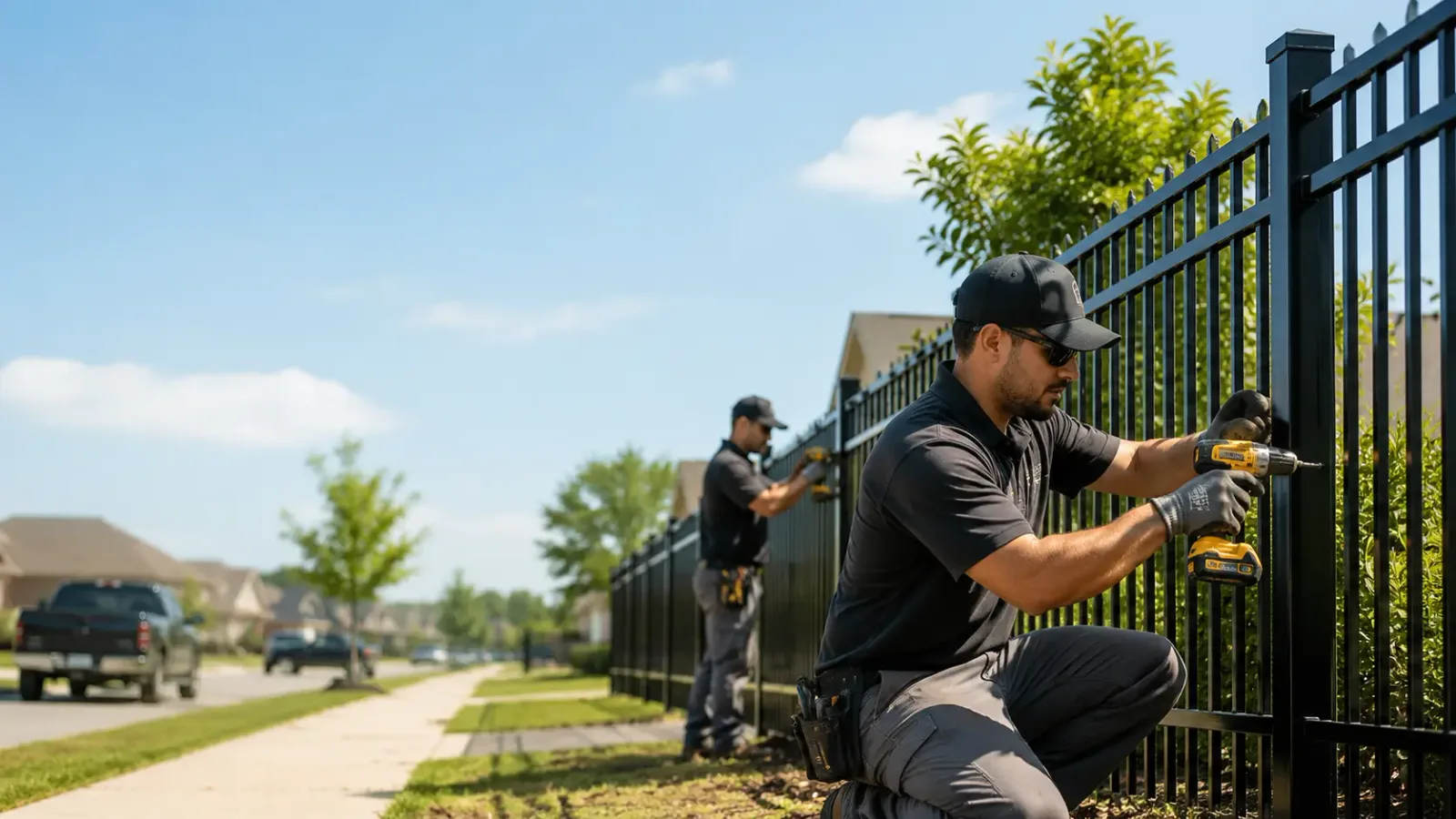 Metal Fence Installation in Spring Park, MN